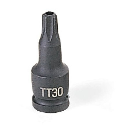 GREY PNEUMATIC 1/4" Dr. x TT8 Tamper Proof Star Driver 908TT